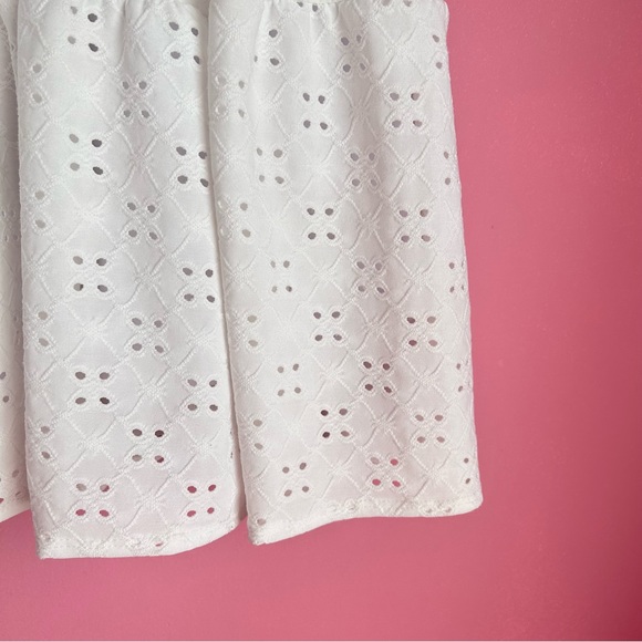 White Eyelet Lace Sun Dress - Picture 6 of 9